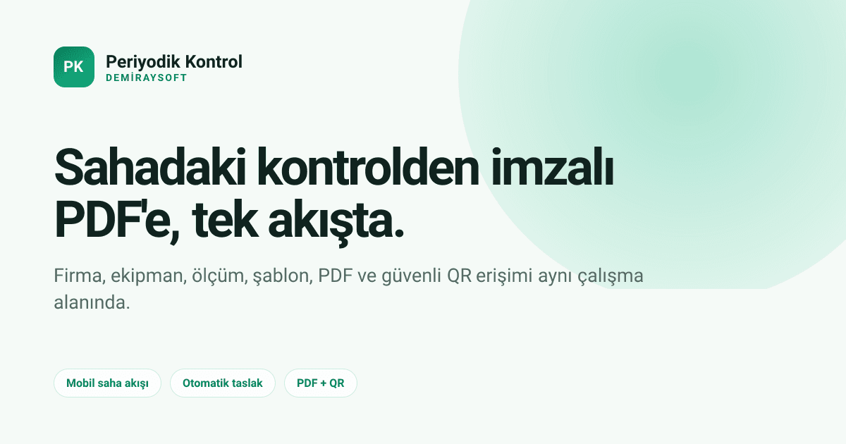 Periyodik Kontrol ürün sunum görseli